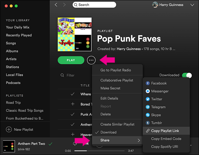Spotify for desktop